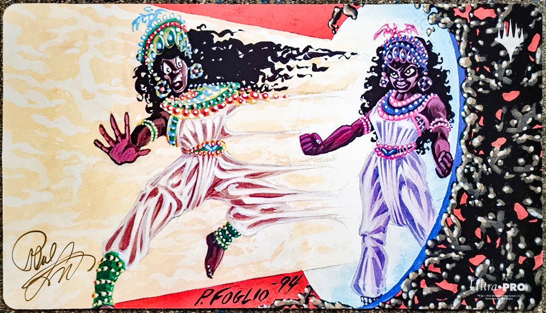 Mirror Universe Phil Foglio プレイマット 新品 Mirror Universe