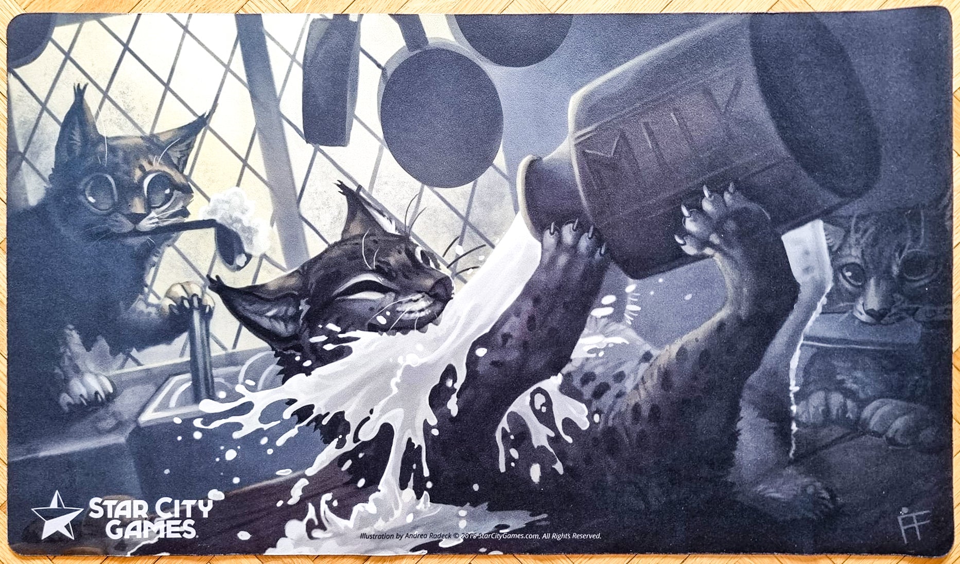 Kitchen Lynx - Kev Walker - SCG Creature Collection Playmat