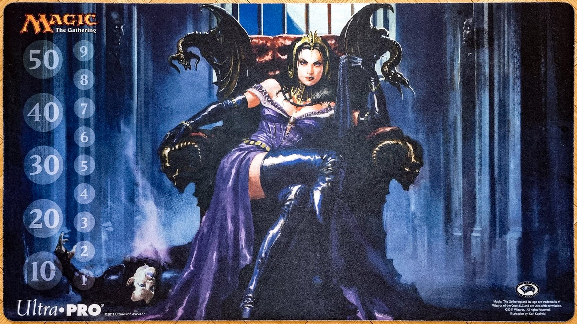 Liliana Vess - Karl Kopinski - MTG Playmat – MTGPlaymats