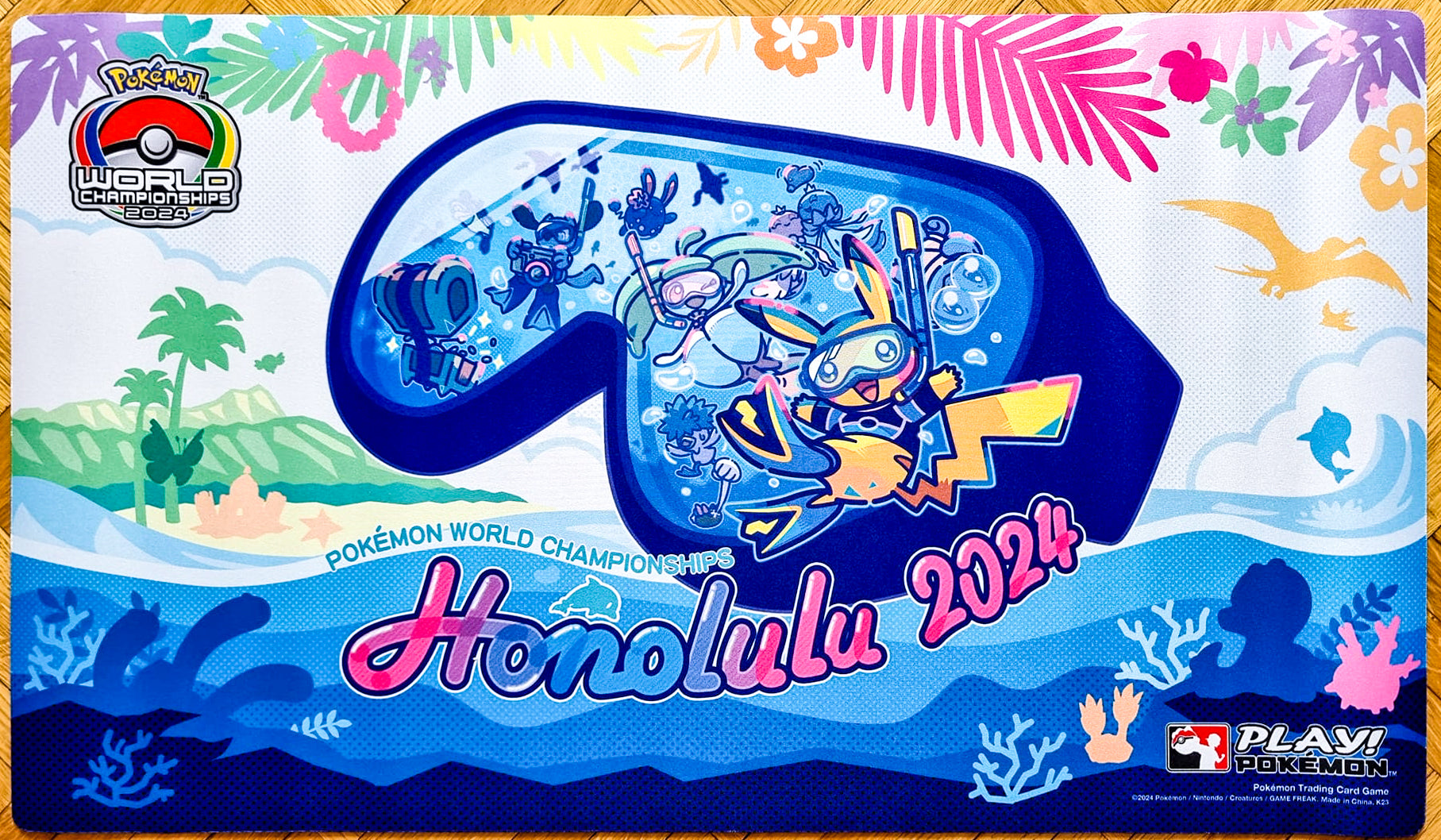 Pichu Snorkeling - Pokémon World Championships Honolulu 2024