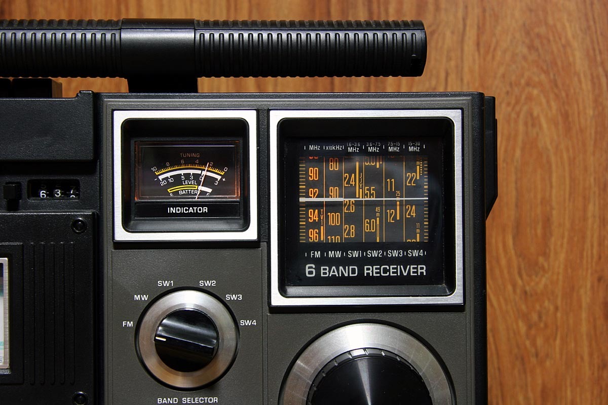 ハードオフお買い物日記 National 6バンドラジオカセット RQ-585編