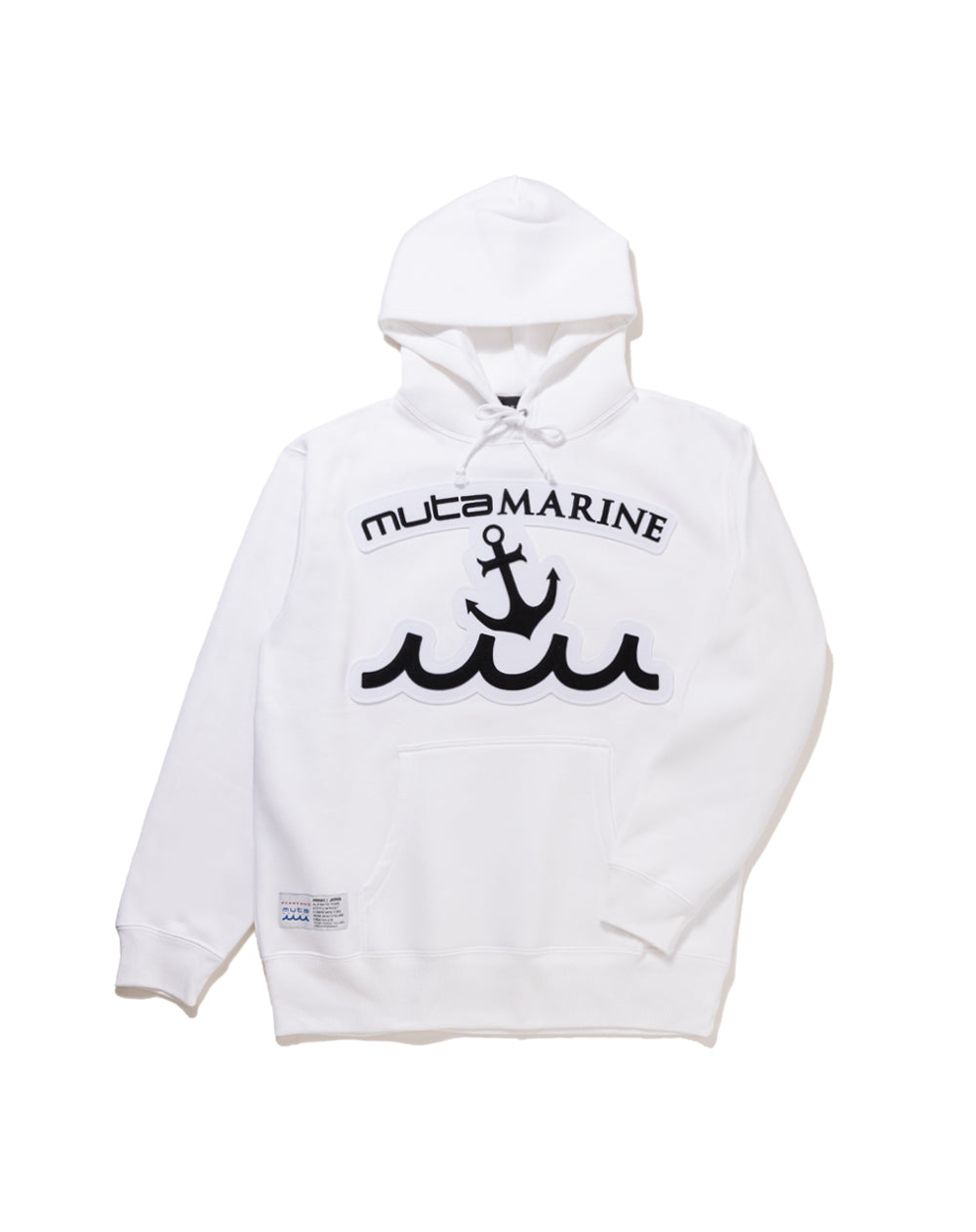 ACANTHUS × muta MARINE Big Embroidered Patch Hooded Sweatshirts
