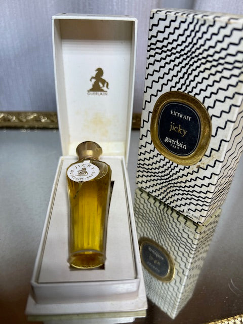 Guerlain Jicky extrait 7,5 ml. Rare, vintage 1960s edition. Sealed