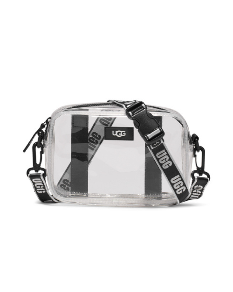 UGG 1142650 Black/Clear Janey II Transparent Crossbody Handbag