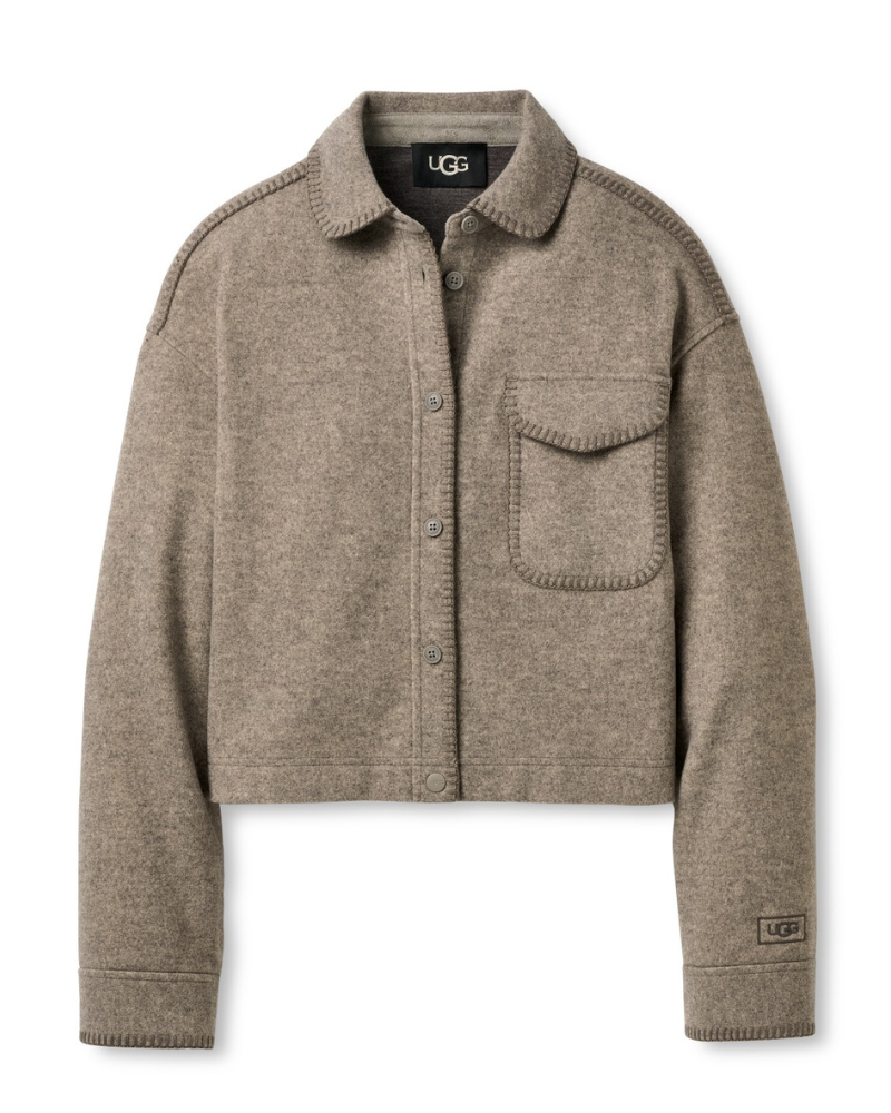 UGG 1172213 Grey Heather Toria Jacket – myselflingerie.com