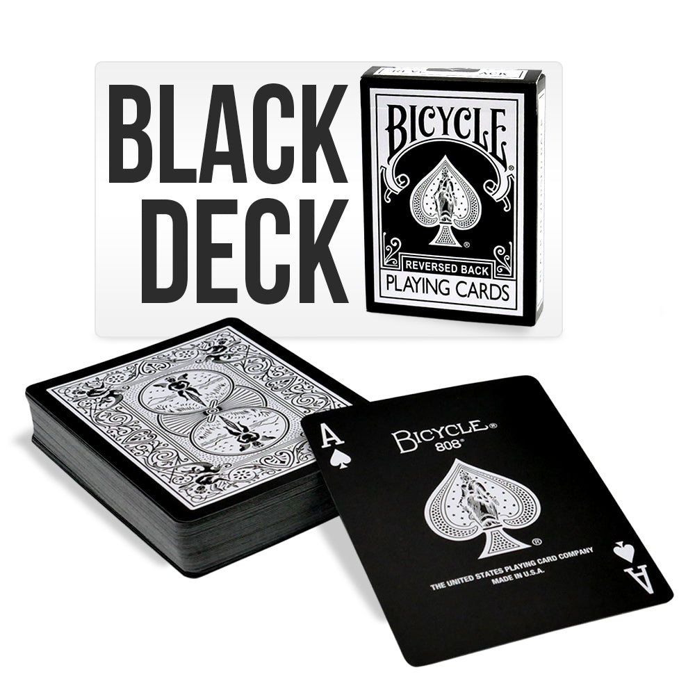 Black Playing Cards Bicycle Deck – Magic Makers