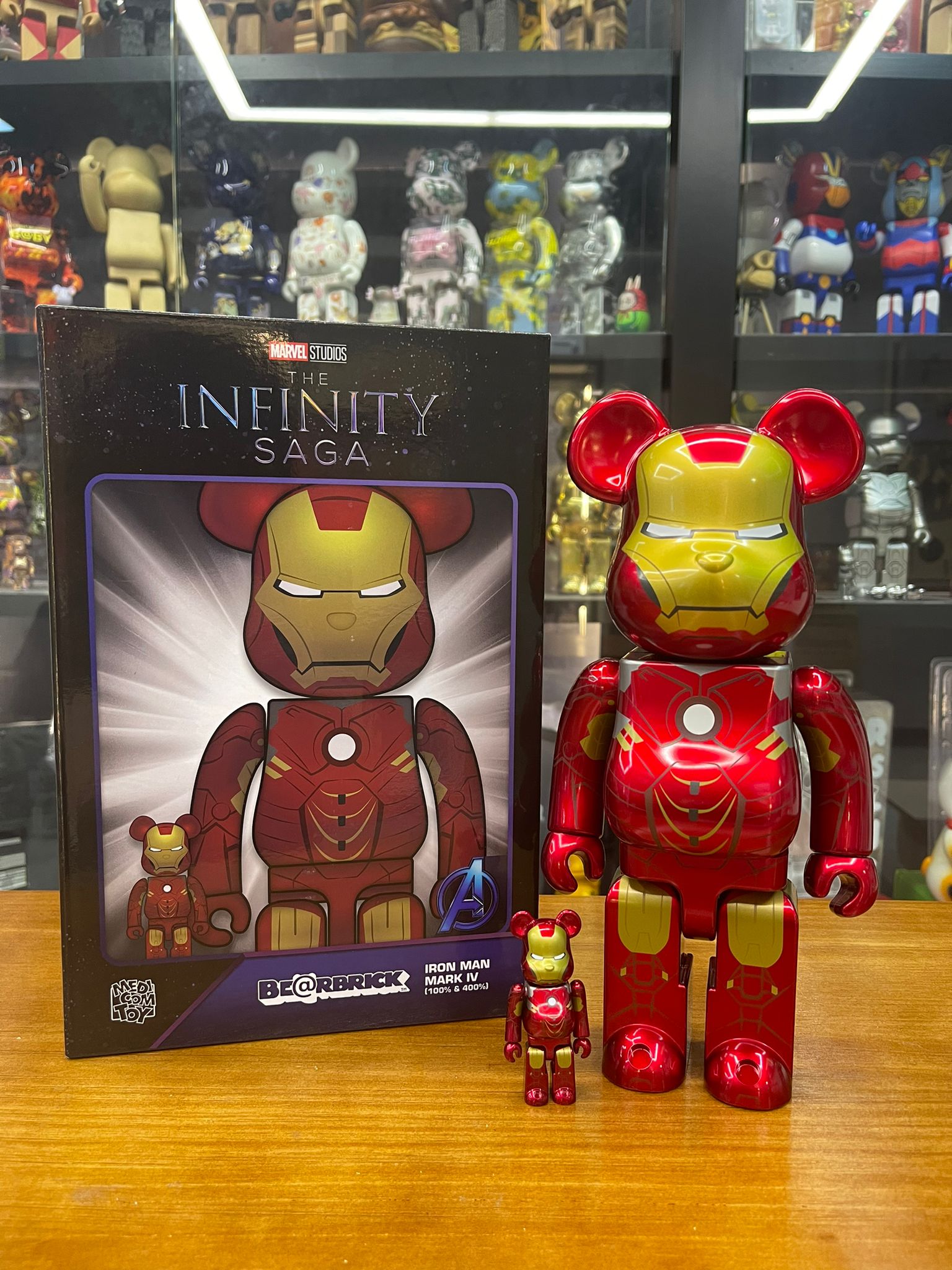 MARVEL BE@RBRICK 400% アイアンマンMk.46 Bearbrick BE@RBRICK 400