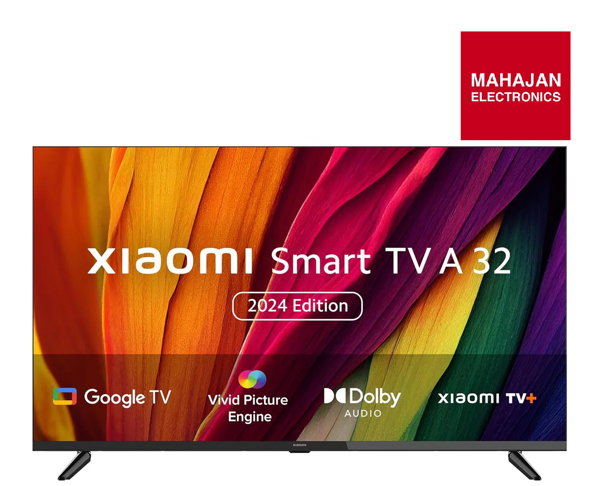 Mi 32 Inch HD Ready Smart LED TV (A Series) – Google TV, Dolby Audio,