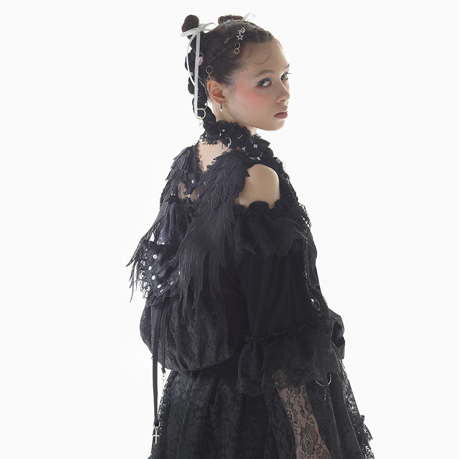 ANGEL WING HARNESS BAG (BLACK) – MAJOH