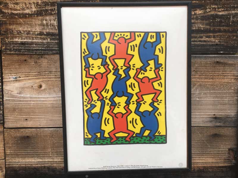 Vintage Keith Haring Pop Art/キースヘリング ポップアート ドイツ製