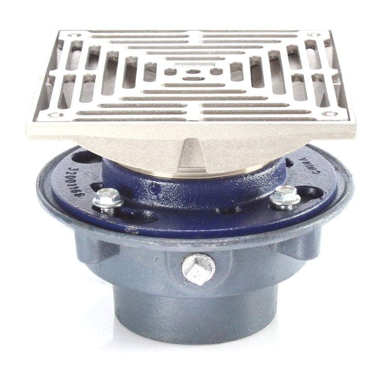 Zurn ZXN-415-8Y Heavy-Duty Floor Drain w 8