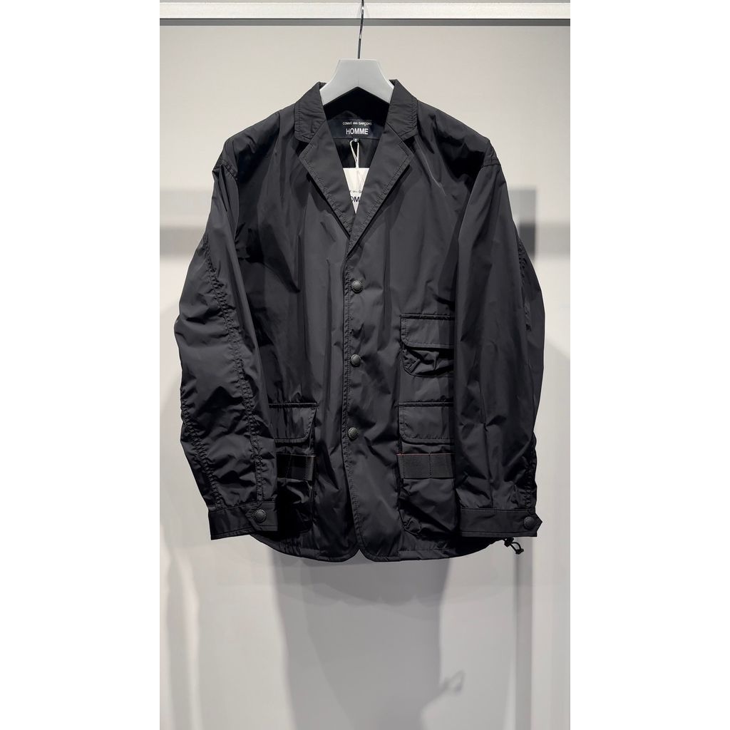 COMME des GARCONS HOMME ナイロンタフタ パッチポケット ジャケット