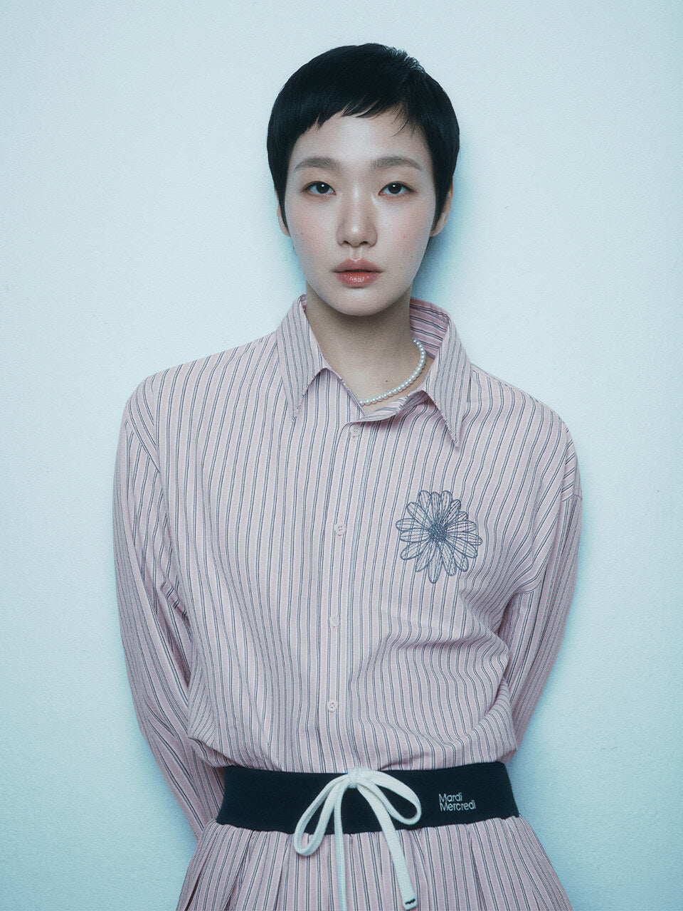 COTTON SHIRT STRIPE_PINK BLUE – Mardi Mercredi JP