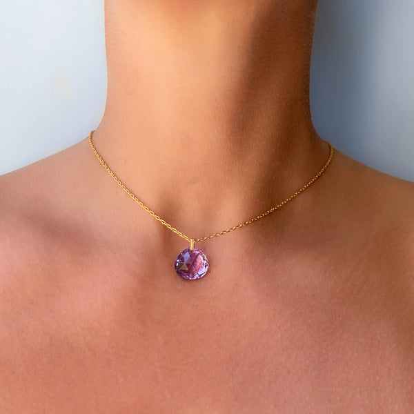 アメシスト ブリオレット ペンダント - マリーエレーヌ ドゥ