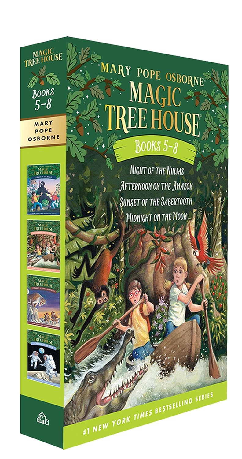 Magic Tree House Boxed Set, Books 5-8: Night of the Ninjas