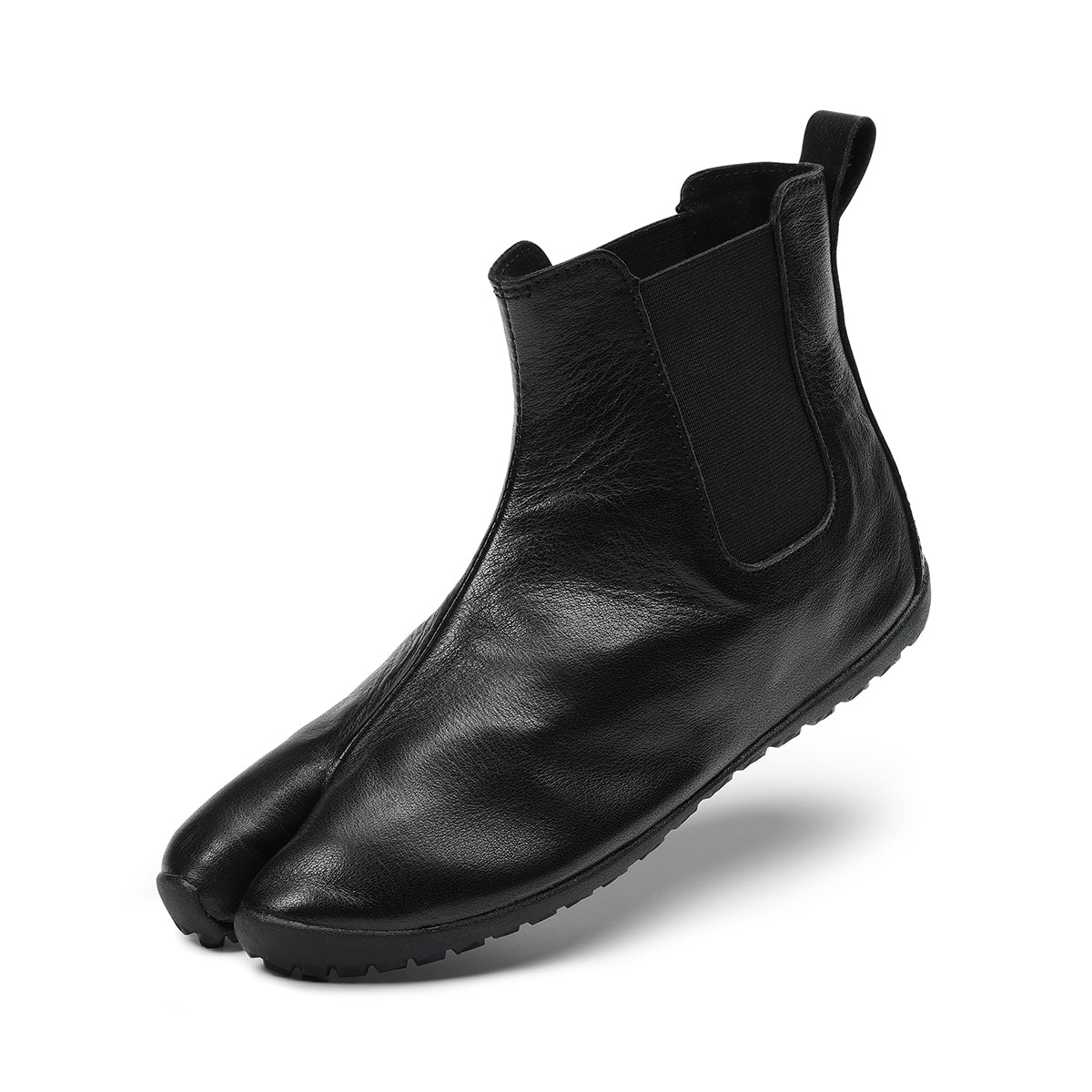 コンフォートな足袋シューズtabiRela（たびりら）国産レザーを使用した