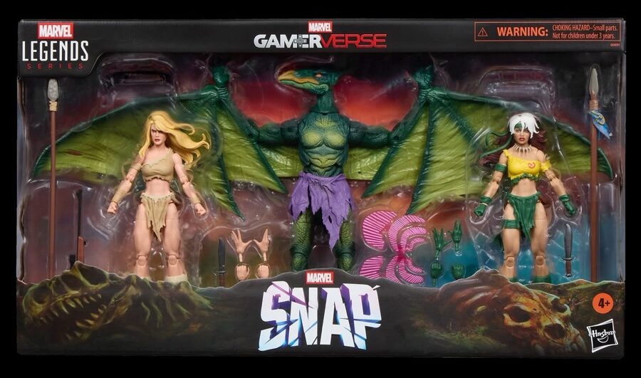 SDCC 2025 Exclusive Marvel Legends Savage Land Snap 3-Pack! Sauron