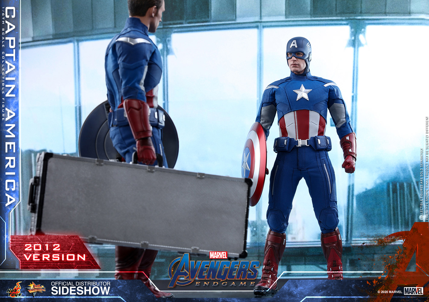 Hot Toys Endgame Captain America 2012 Figure Up for Order! MMS 563
