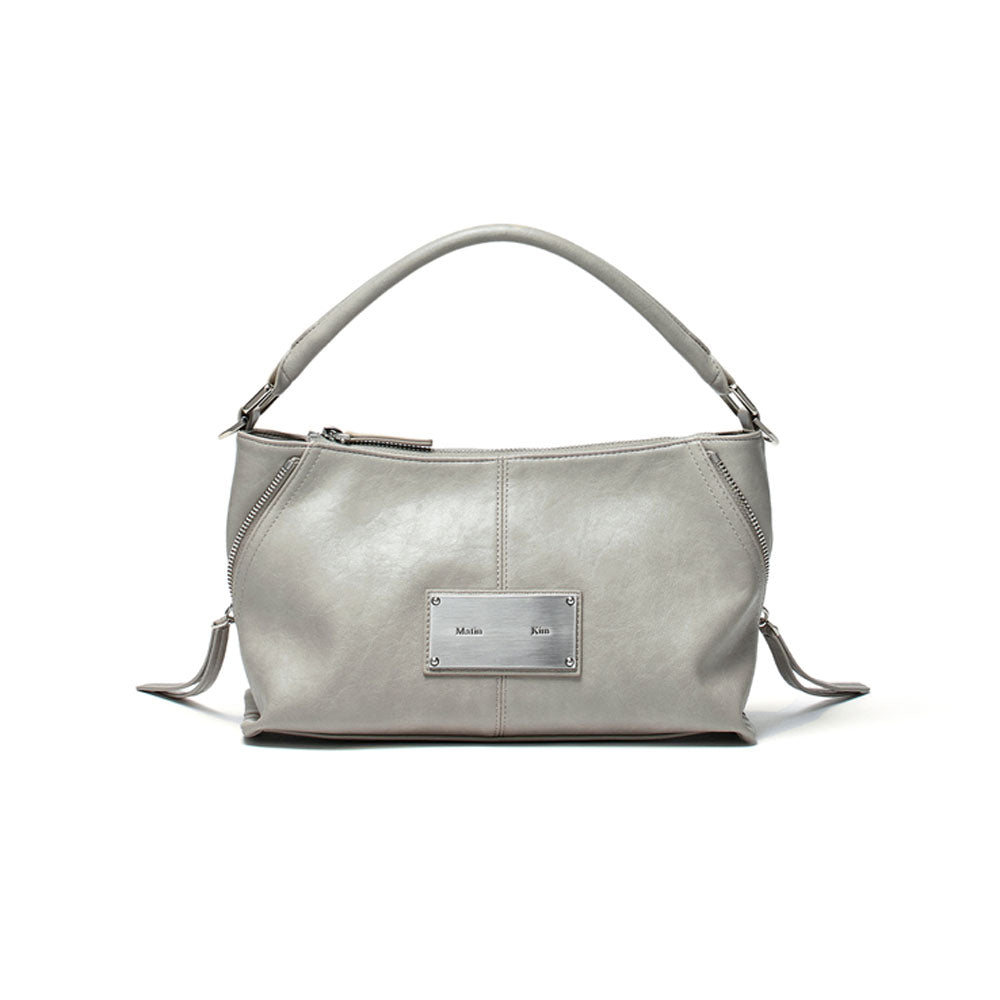 SIDE ZIPPER TWO WAY BAG IN GREY – Matin Kim