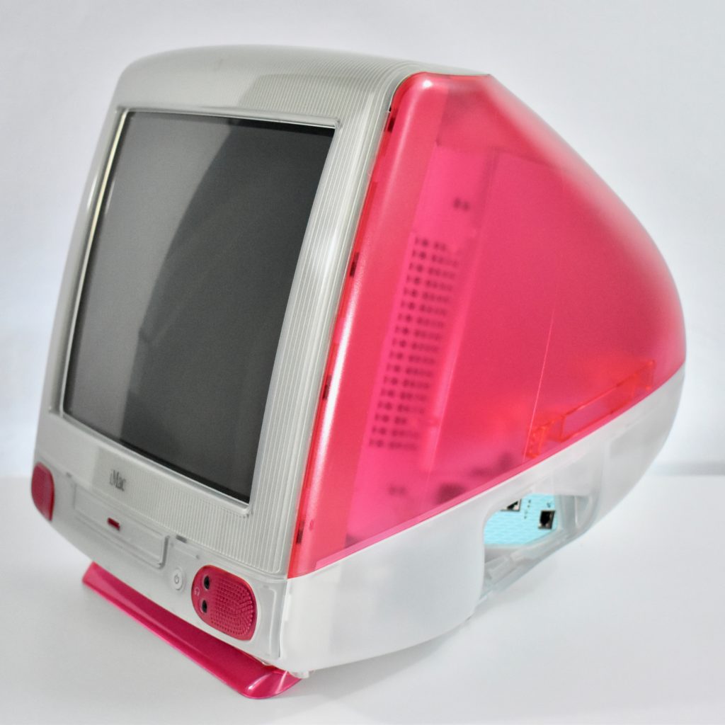 美品Apple iMac G3 クリアピンク 15インチ iMac G3 ピンク 本付き iMac