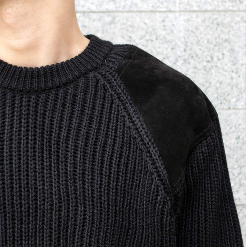 COMOLI × BLACK SHEEP] GUNPATCH KNIT – MaW SAPPORO
