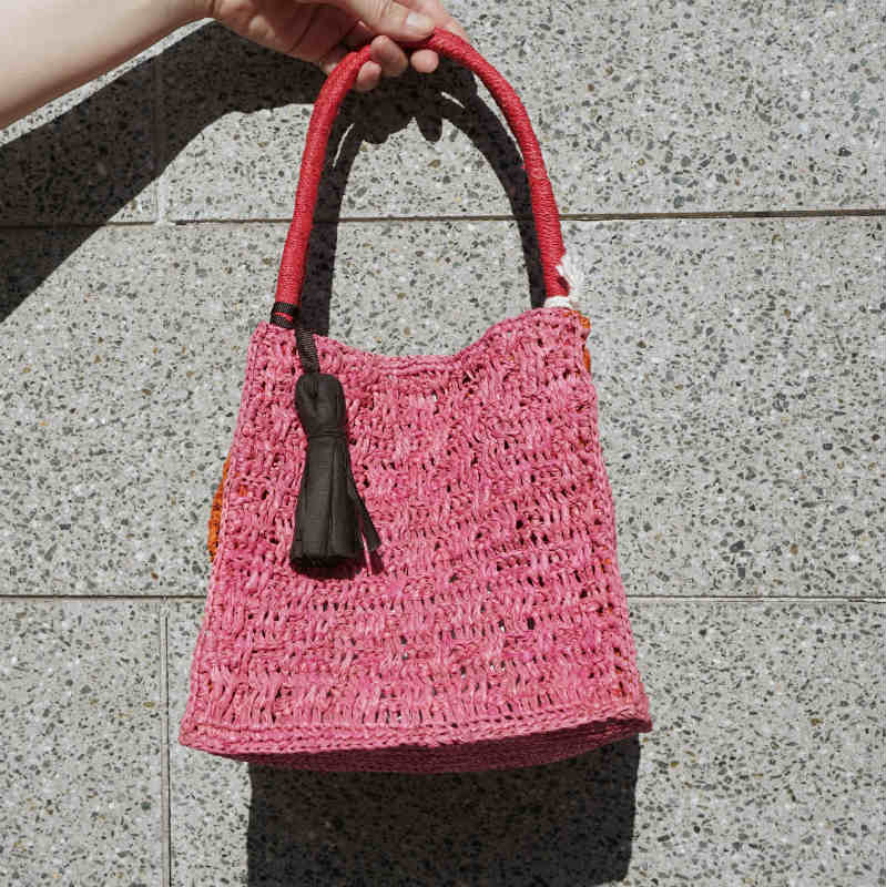 MAISON N.H PARIS] ZOE Raffia Bag – MaW SAPPORO