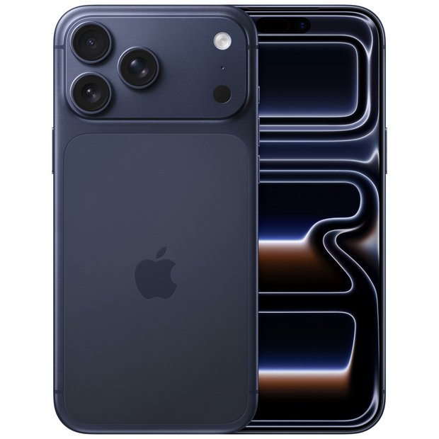 Buy SIM Free iPhone 17 Pro Max 5G 256GB AI Phone - Deep Blue | SIM