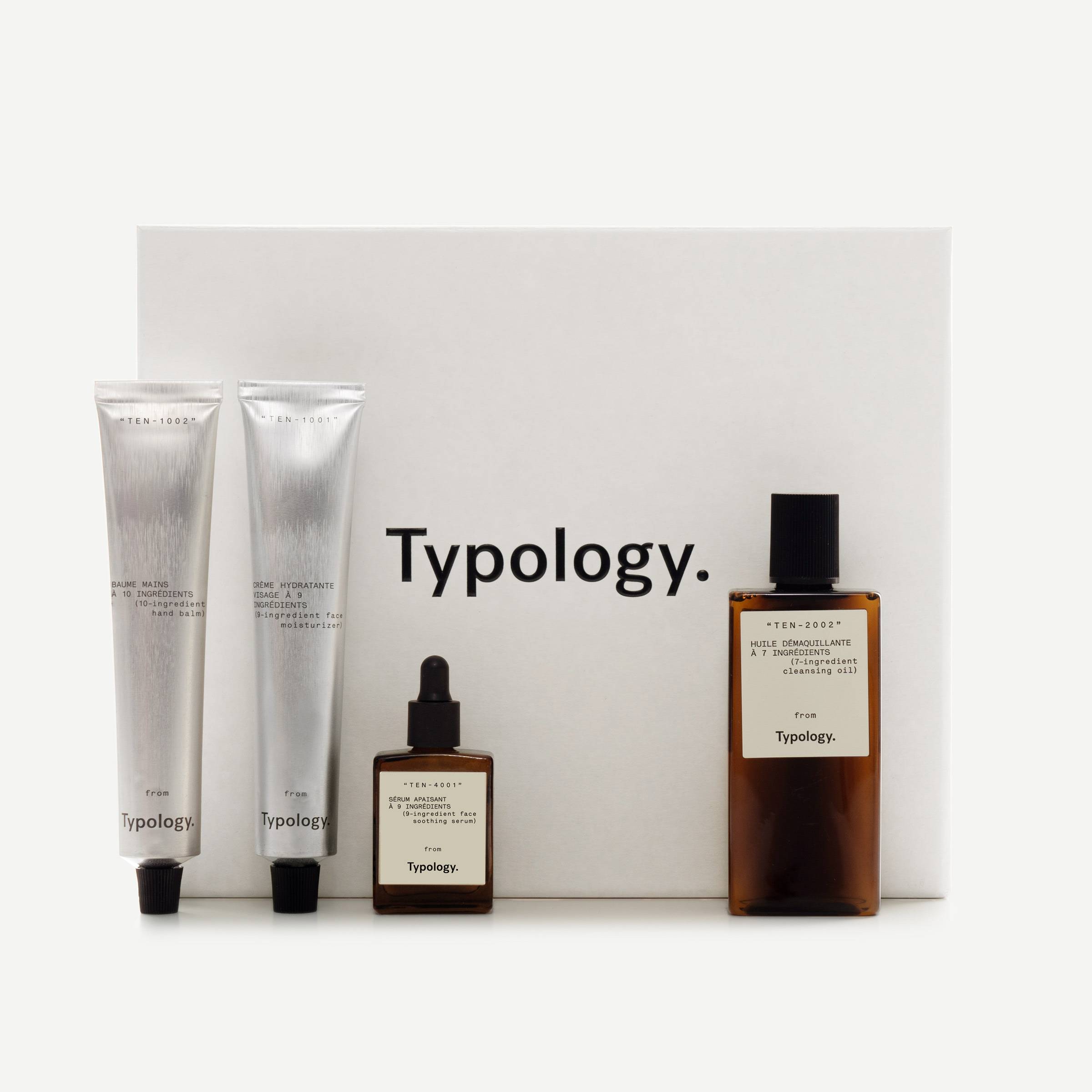 Coffret Cadeau Soins Minimalistes - 4 produits — Typology