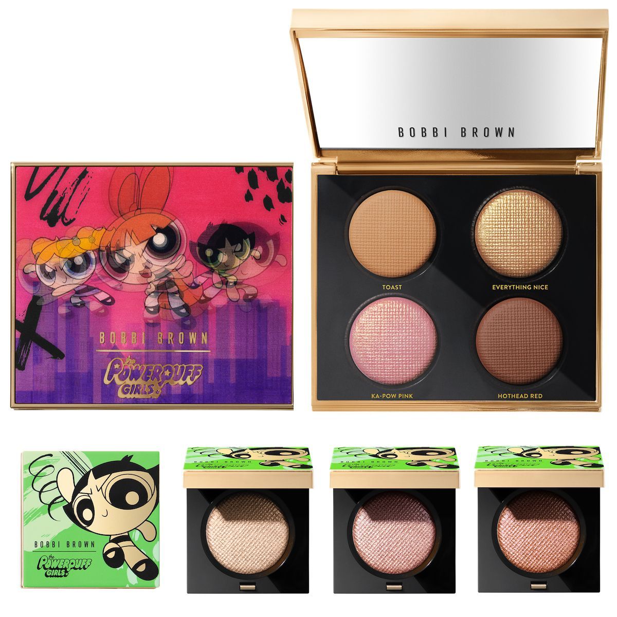 ボビイ ブラウンが『パワーパフ ガールズ』とタッグを組んだ限定