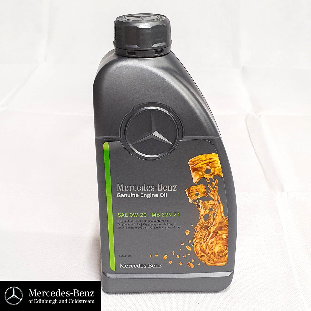 Genuine Mercedes-Benz Engine Oil 229.71 SAE 0w-20 229.71 Low SPAsh