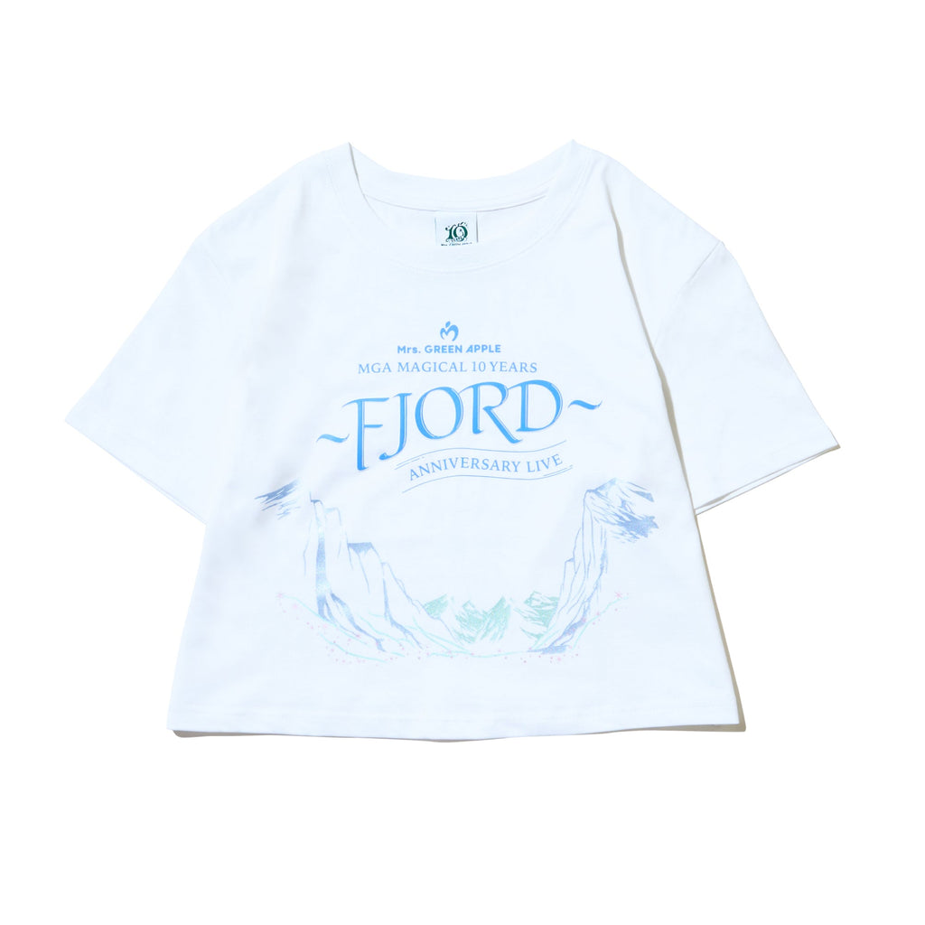 FJORD ロゴTシャツ / ホワイト – Mrs. GREEN APPLE OFFICIAL LIVE