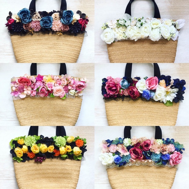 レポート】可愛すぎる…！花まみれの花かごバッグ＆花帽子講座