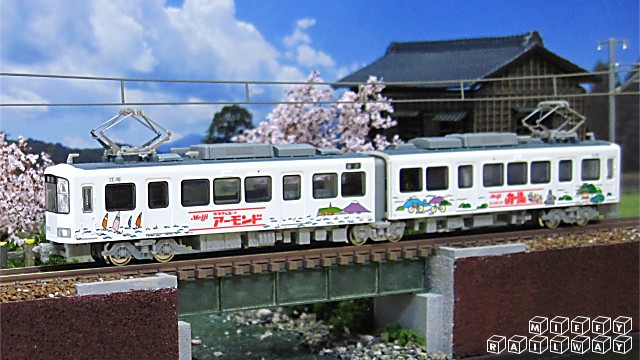 MODEMO 【NT26】 江ノ島電鉄1200 明治製菓号: みっふぃレイルウェイ