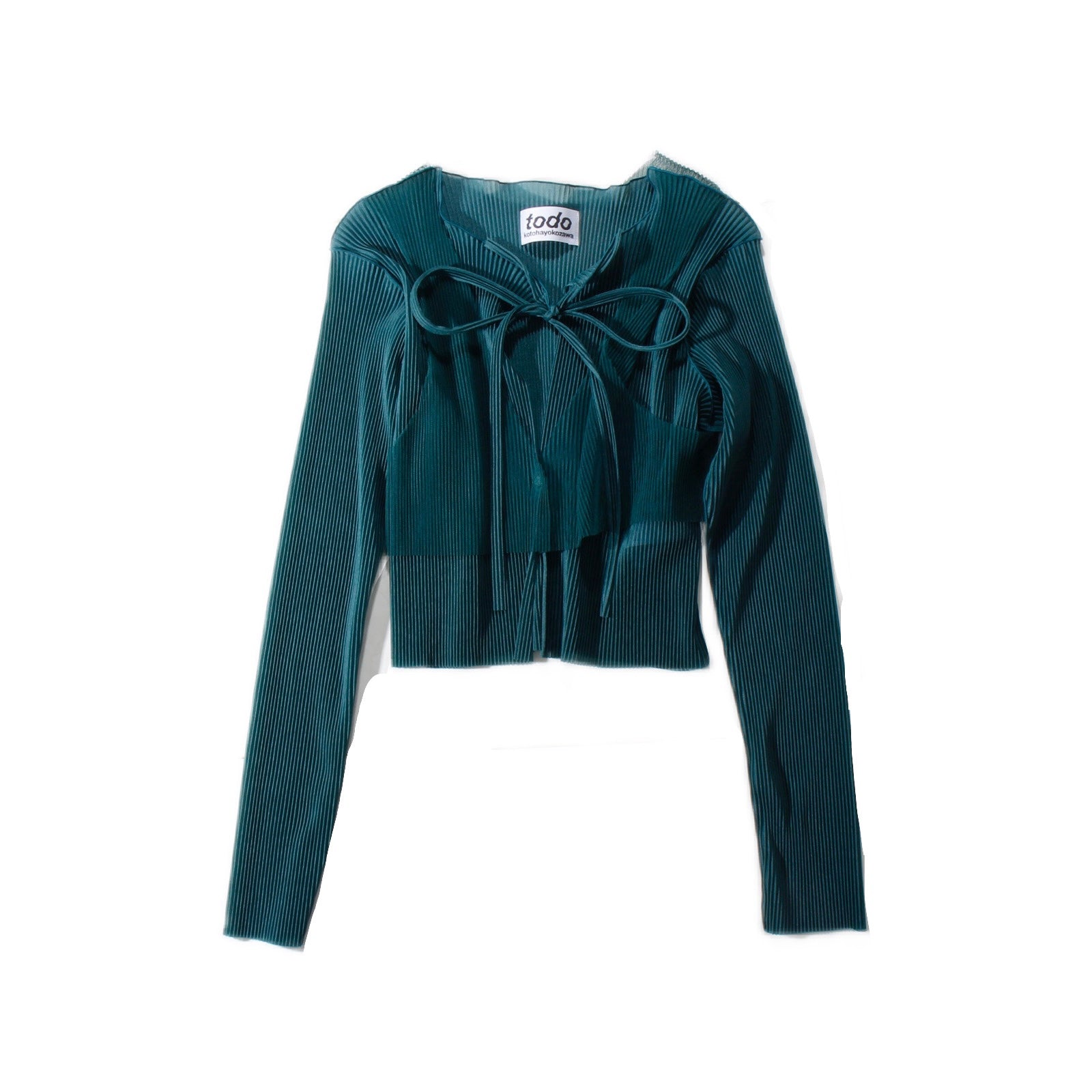 to do kotohayokozawa /Sheer Layered Cardigan / d.k.green