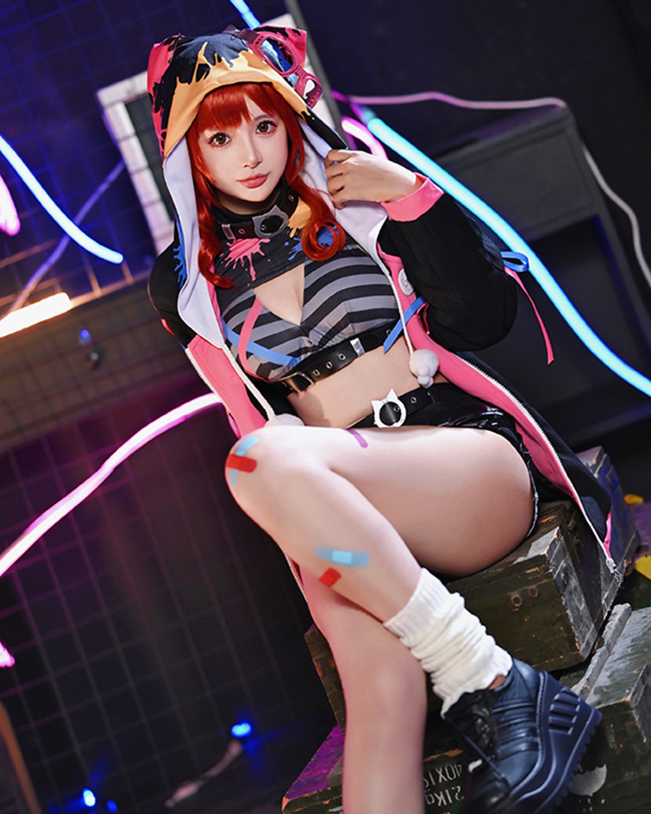 ぶいすぽっ！ 猫汰つな コスプレ 初期衣装 ねこ VTuber ハロウィン 猫