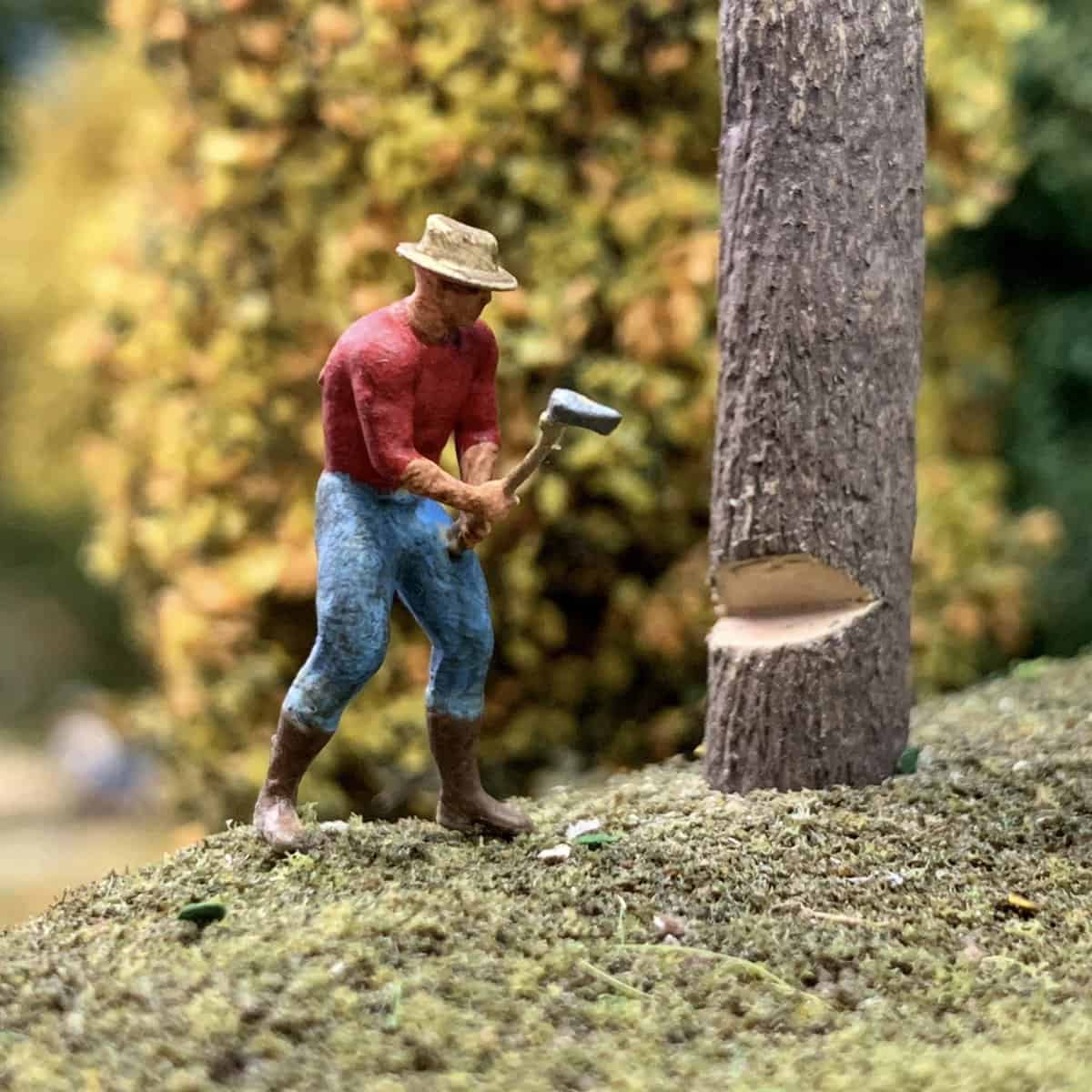 I'm a lumberjack and I'm OK – miniprints