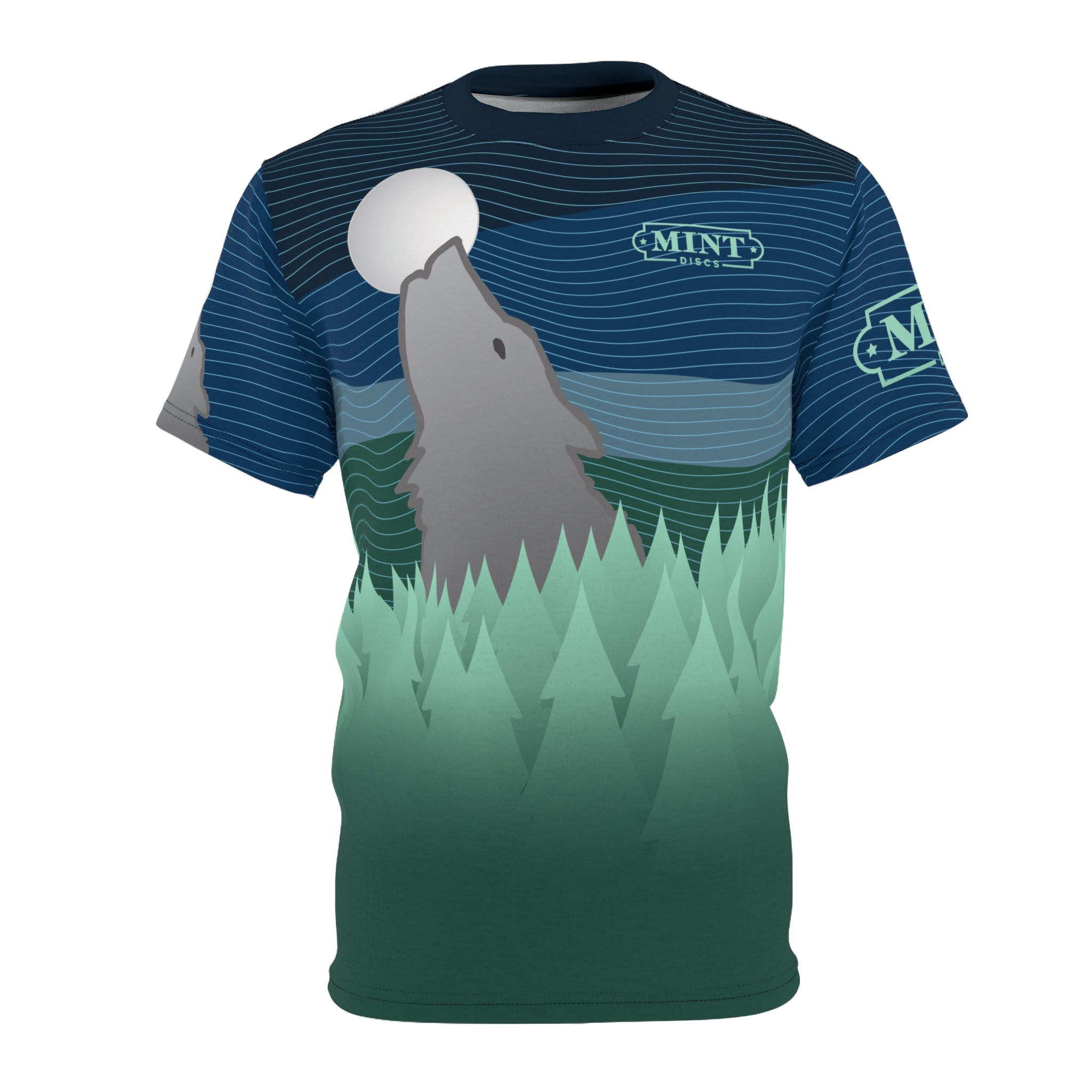 Alpha | Unisex Polyester T-Shirt by ZAMDesign (DROP SHIP) – Mint Discs