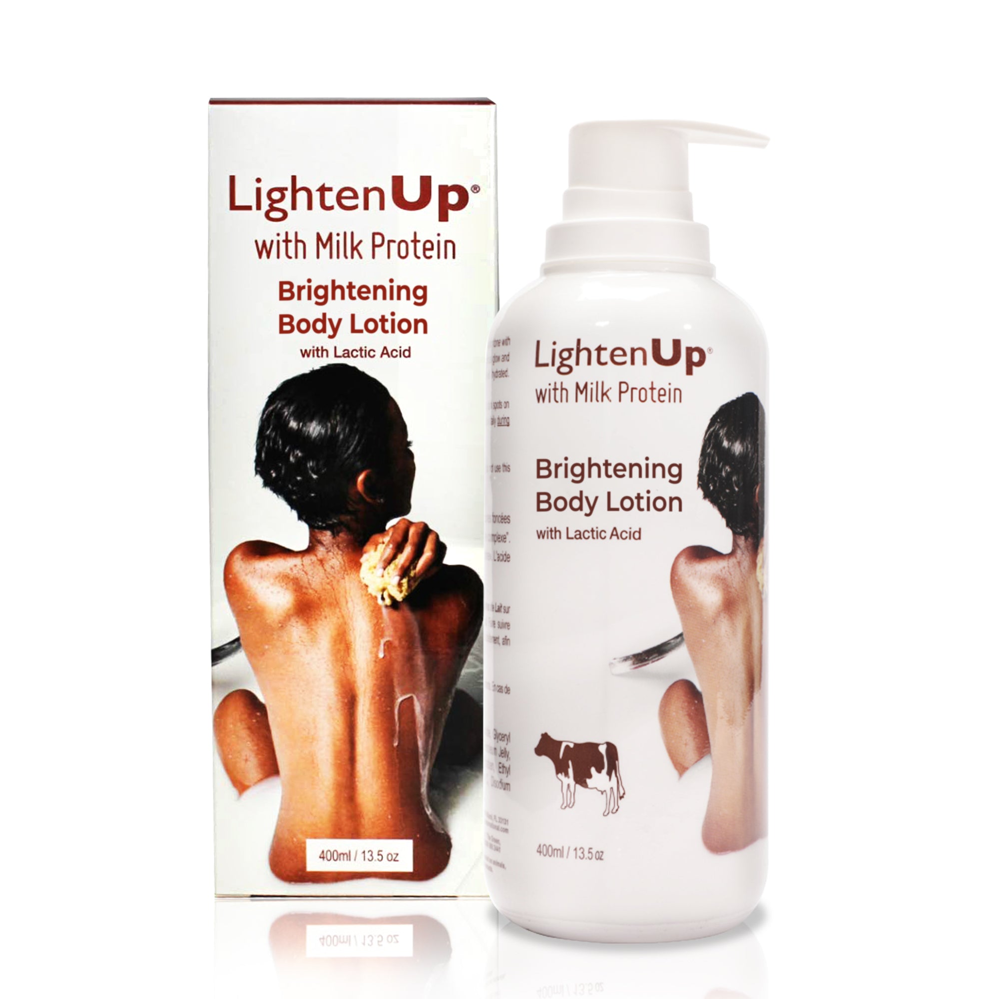 Lotion active pour la peau aux protéines de lait Omic LightenUp