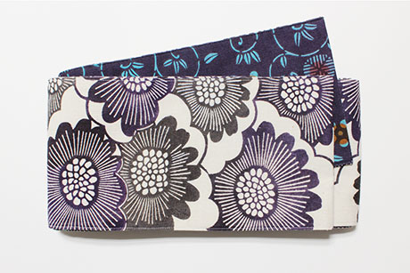 型小紋 三橋工房|江戸紅型 三橋京子|－モダンな半幅帯・商品のご紹介