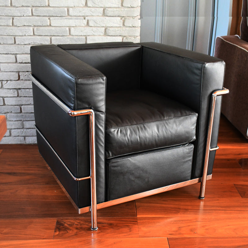 イタリアオーダー＞ Le Corbusier/ ル・コルビジェ LC2 1人掛けソファ