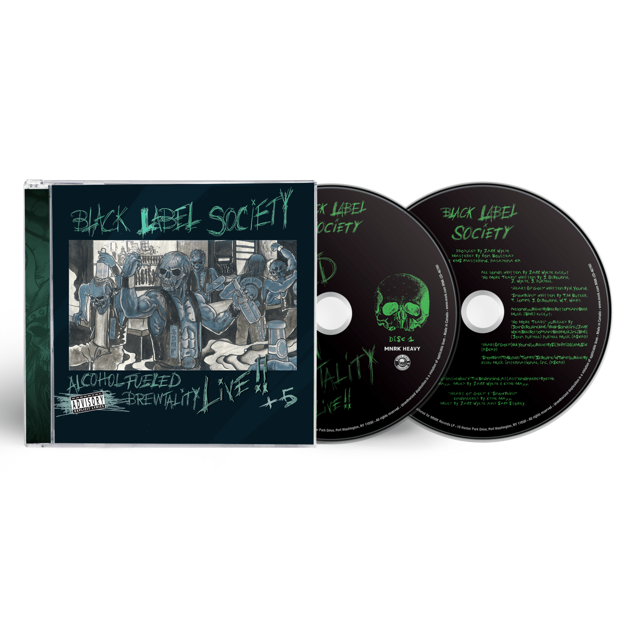 Black Label Society - Alcohol Fueled Brewtality Live CD