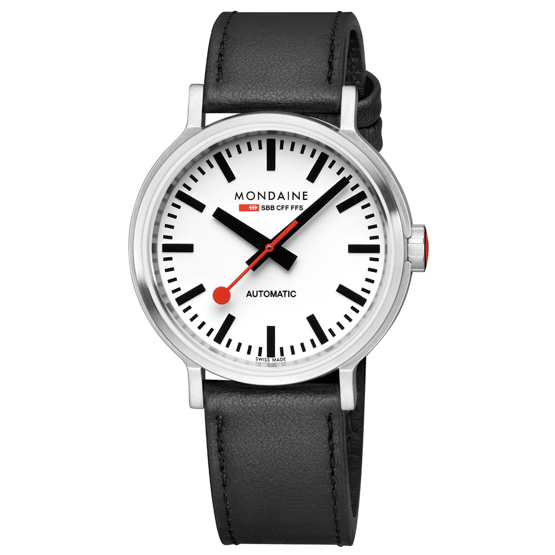 オリジナル オートマティック 41mm ブラックレザー – MONDAINE JAPAN