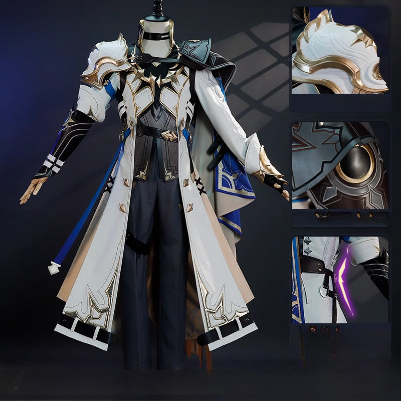 Monenjoy 崩壊:スターレイル 白厄 ファイノン コスプレ衣装 舞台服