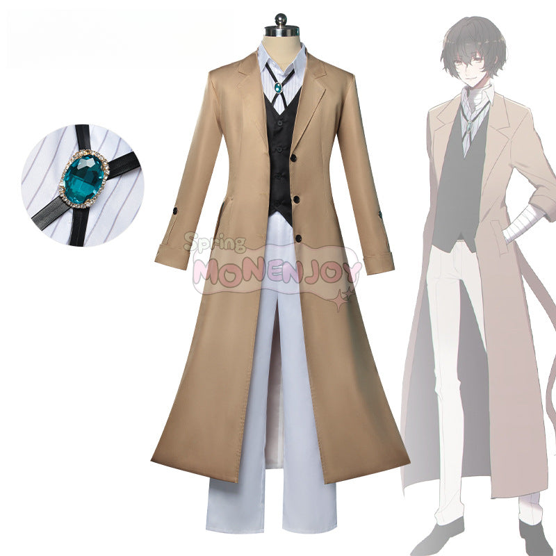 Monenjoy 文豪ストレイドッグス 太宰治 コスプレ衣装 制服 イベント