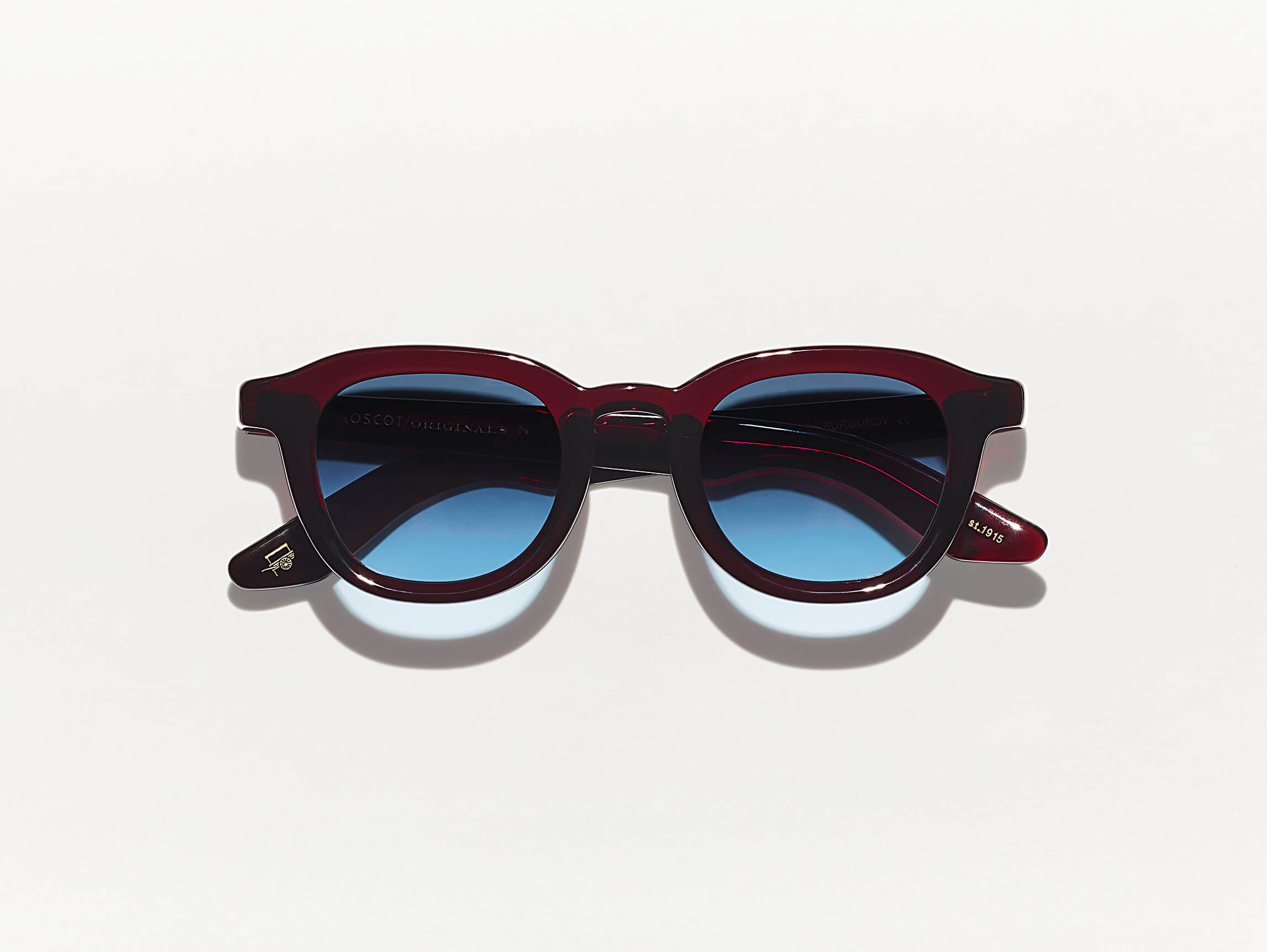 DAHVEN POLYCHROME BURGUNDY | Tinted Glasses | MOSCOT