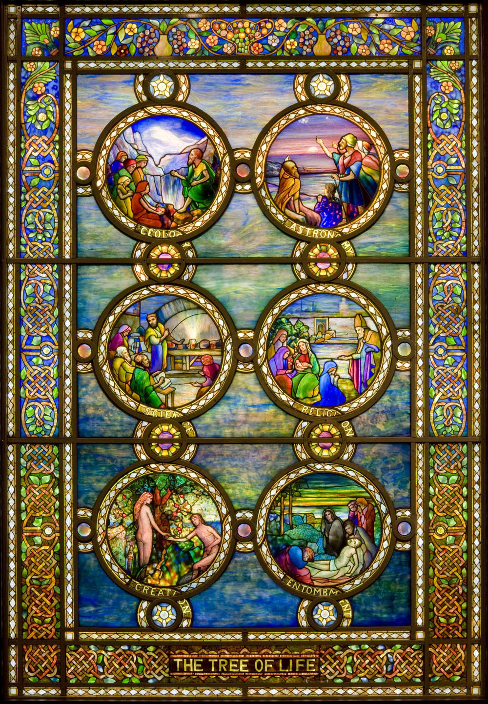 Tree of Life window - The Charles Hosmer Morse Museum of American Art