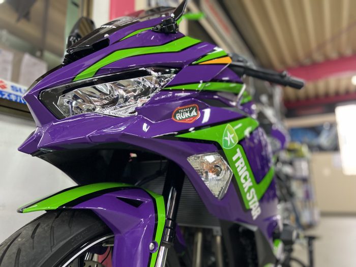 エヴァレーシングカラー展示中 | モトハウス – 名古屋・三河で新車