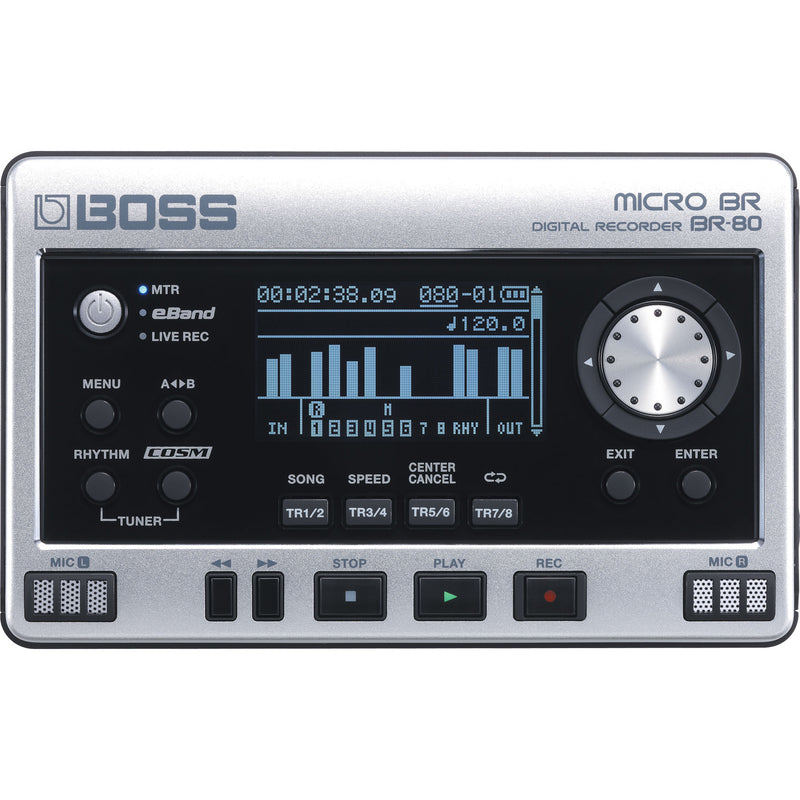 Boss BR-80 Micro BR Recorder – Motor City Guitar