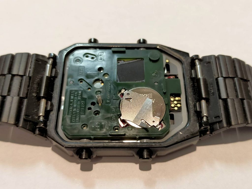 CITIZEN シチズン 8989-S116881の電池交換