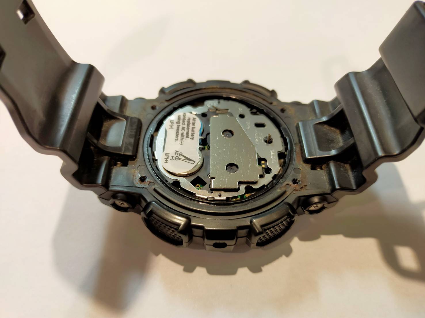 CASIO G-SHOCK GAX-100Bの電池交換